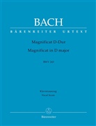 Johann S. Bach, Johann Sebastian Bach - Magnificat D-Dur BWV 243, Klavierauszug