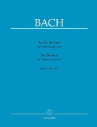 Johann S. Bach, Johann Sebastian Bach - Sechs Suiten für Violoncello solo BWV 1007-1012