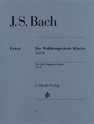 Johann S. Bach, Johann Sebastian Bach, Yo Tomita - Das Wohltemperierte Klavier, mit Fingersätzen - 2: Johann Sebastian Bach - Das Wohltemperierte Klavier Teil II BWV 870-893