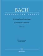 Johann S. Bach, Johann Sebastian Bach, Walter Blankenburg, Alfred Dürr - Weihnachtsoratorium, BWV 248, Klavierauszug