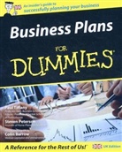 C Barrow, Colin Barrow, Paul Peterson Tiffany - Business Plans for Dummies