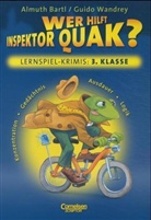 Almuth Bartl, Guido Wandrey - Wer hilft Inspektor Quak?: Lernspielkrimis, 3. Klasse