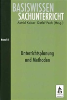 Astrid Kaiser, Detlef Pech - Basiswissen Sachunterricht - Bd.5: Unterrichtsplanung und Methoden