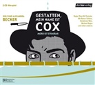 Alexandra Becker, Rolf Becker, Michael Degen, Reiner Schöne, Heidelinde Weis - Gestatten, mein Name ist Cox, Mord ist strafbar, 2 Audio-CDs (Hörbuch)