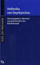 Ralf Behrwald, Ralf Berwald, Ralf Behrwald - Hellenika von Oxyrhynchos