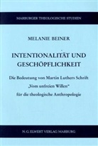 Melanie Beiner - Intentionalität und Geschöpflichkeit