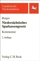 Klaus Berger - Niedersächsisches Sparkassengesetz. NSpG