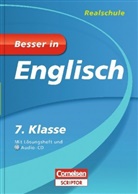 Besser in Englisch, Realschule: 7. Klasse, m. Audio-CD