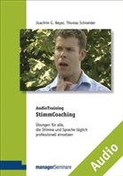 Joachim G. Beyer, Thomas Schneider - AudioTraining StimmCoaching, 1 Audio-CD (Livre audio)