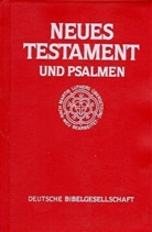 Bibelausgaben: Neues Testament und die Psalmen, Westentaschen-Testament, rot (Nr.2022)