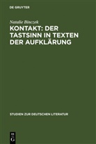 Natalie Binczek - Kontakt: Der Tastsinn in Texten der Aufklärung