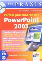 Marion Birkner, Carsten Harnisch - Perfekt präsentieren mit PowerPoint, m. CD-ROM