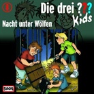 Ulf Blanck - Die drei Fragezeichen-Kids, Audio-CDs - Bd.8: Die drei ???-Kids - Nacht unter Wölfen, 1 Audio-CD (Hörbuch)