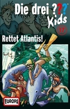 Ulf Blanck - Die drei Fragezeichen-Kids, Cassetten - Bd.17: Die drei Fragezeichen-Kids - Rettet Atlantis!, 1 Cassette