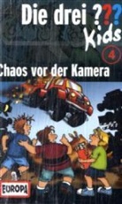 Ulf Blanck - Die drei Fragezeichen-Kids, Cassetten - Bd.4: Die drei Fragezeichen-Kids - Chaos vor der Kamera, Cassette