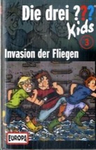 Ulf Blanck - Die drei Fragezeichen-Kids, Cassetten - Folge.3: Die drei Fragezeichen-Kids - Invasion der Fliegen, 1 Cassette