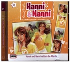 Enid Blyton - Hanni und Nanni, Audio-CDs - Nr.21: Hanni und Nanni retten die Pferde, 1 Audio-CD (Audio book)