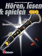 Joop Boerstoel, Jaap Kastelein - Hören, lesen & spielen, Schule für Klarinette (Oehler), Gesamtausgabe, m. 4 Audio-CDs