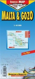 Borch / Berndtson Map: Malta & Gozo