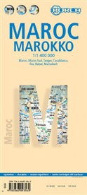 Borch Map: Borch Map Marokko. Maroc. Morocco