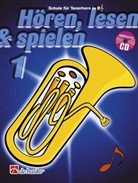 Tijmen Botma, Jaap Kastelein - Hören, lesen & spielen, Schule für Tenorhorn / Euphonium in B (TC), m. Audio-CD. Bd.1
