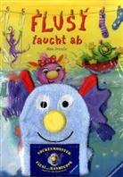 Bine Brändle - Flusi taucht ab, m. Sockenmonster-Handpuppe