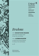Johannes Brahms - Ein Deutsches Requiem op.45, Klavierauszug
