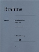 Johannes Brahms, Monica Steegmann - Klavierstücke op.118,1-6