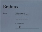 Johannes Brahms, Walter Georgii - Johannes Brahms - Walzer op. 39