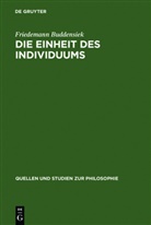 Friedemann Buddensiek - Die Einheit des Individuums