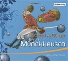 Gottfried A. Bürger, Gottfried August Bürger, Jürgen Thormann - Baron Münchhausen, 2 Audio-CDs (Hörbuch)