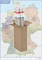 Busche Map: Postleitzahlenkarte Deutschland, Planokarte