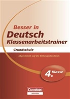 Besser in Deutsch, Klassenarbeitstrainer, 4. Klasse, Grundschule