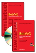 Wolfgang Däubler, Michael Kittner, Thomas Klebe - BetrVG, Betriebsverfassungsgesetz, Formularbuch, m. CD-ROM. Betriebsverfassungsgesetz (BetrVG) mit Wahlordnung und EBR-Gesetz, Kommentar 3.0, 1 CD-ROM, 2 Tle.