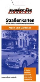 Cabrio Road Straßenkarten für Cabrio- und Roadsterfahrer: Cabrio Road Straßenkarten für Cabrio- und Roadsterfahrer Alpen und Gardasee, 8 Bl.