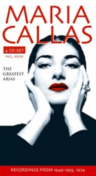 Maria Callas - Maria Callas, The Greatest Arias, 4 Audio-CDs (Audiolibro)