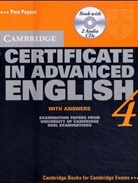 Cambridge Certificate in Advanced English 4: Student's Book, with Answers, w. 2 Audio-CDs