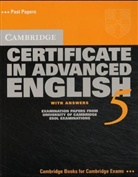 Cambridge Certificate in Advanced English 5: Student's Book with Answers