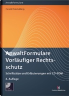 Harald Crückeberg - Vorläufiger Rechtsschutz, m. CD-ROM