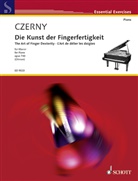 Carl Czerny, Wilhelm Ohmen - Die Kunst der Fingerfertigkeit op.740, für Klavier
