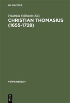 Friedric Vollhardt, Friedrich Vollhardt - Christian Thomasius (1655-1728)