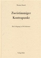 Thomas Daniel - Zweistimmiger Kontrapunkt