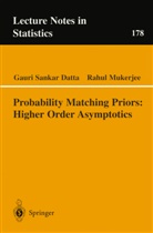 Gauri S. Datta, Gauri Sanka Datta, Gauri Sankar Datta, Rahul Mukerjee, Gauri Sankar Datta - Probability Matching Priors