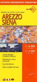 DeAgostini Stadtpläne: DeAgostini Stadtplan Siena, Arezzo