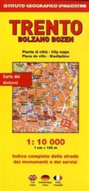 DeAgostini Stadtpläne: DeAgostini Stadtplan Trento, Bozen