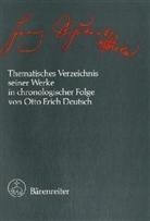 Otto E. Deutsch, Otto Erich Deutsch, Franz Schubert - Franz Schubert, Thematisches Verzeichnis seiner Werke in chronologischer Folge