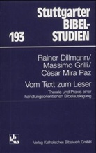 Rainer Dillmann, Massimo Grilli, Cesar Mora Paz - Vom Text zum Leser