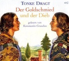 Tonke Dragt, Konstantin Graudus - Der Goldschmied und der Dieb, 4 Audio-CDs (Audio book)