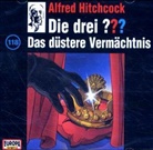 Oliver Rohrbeck, Jens Wawrczeck - Die drei Fragezeichen und . . ., CD-Audio - Bd.118: Die drei Fragezeichen - Das düstere Vermächtnis, 1 Audio-CD (Audio book)