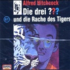 Oliver Rohrbeck, Jens Wawrczeck - Die drei Fragezeichen und . . ., CD-Audio - Bd.61: Die drei Fragezeichen und die Rache des Tigers 1 Audio-CD (Audio book)
